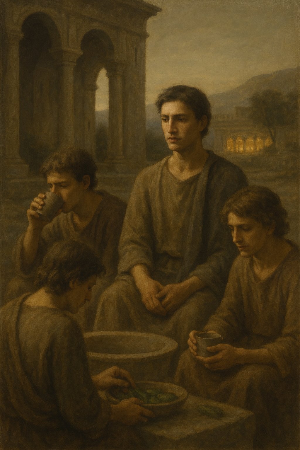 Artwork for Daniel Refuses the King's Food
