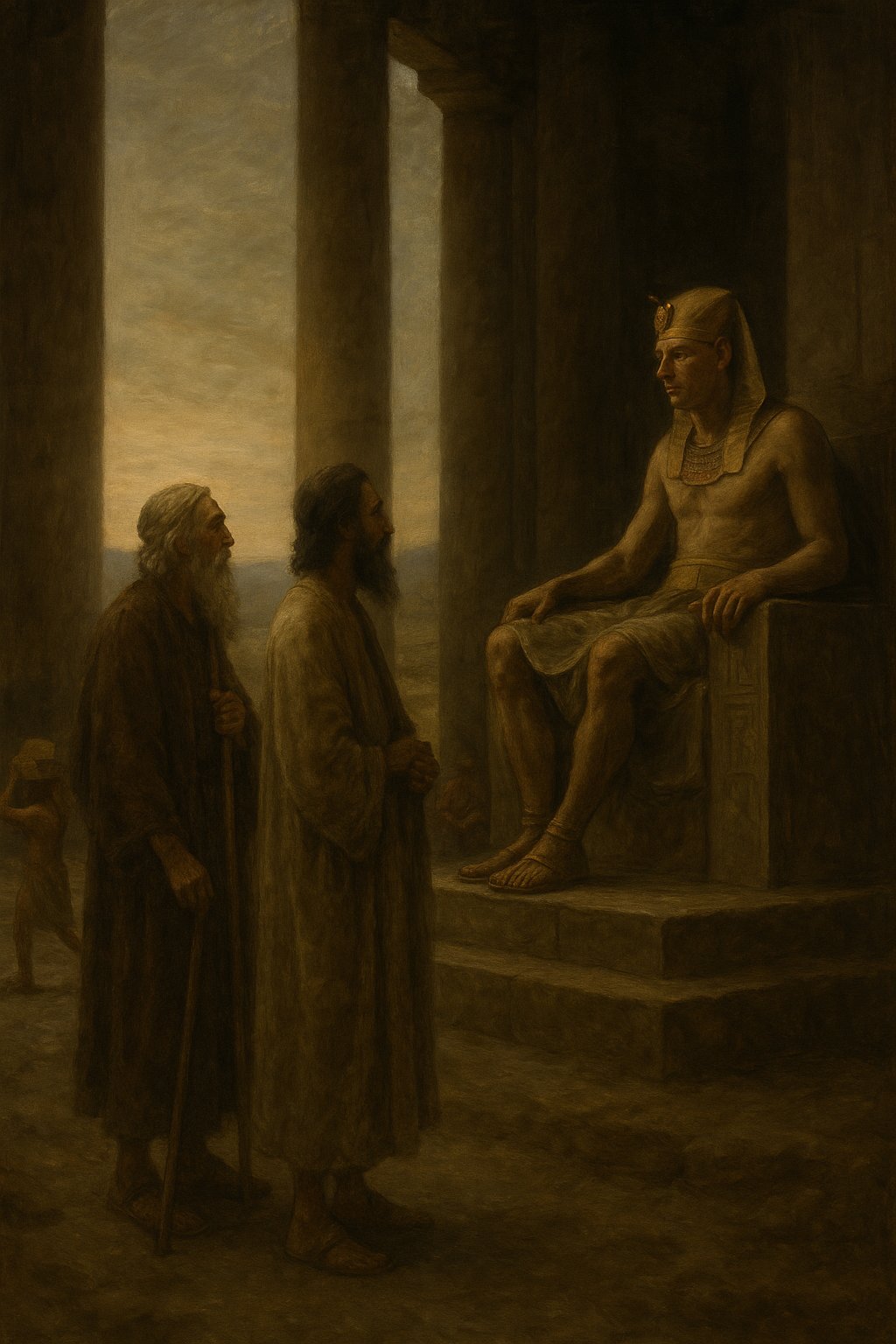 Artwork for Moses Confronts Pharaoh